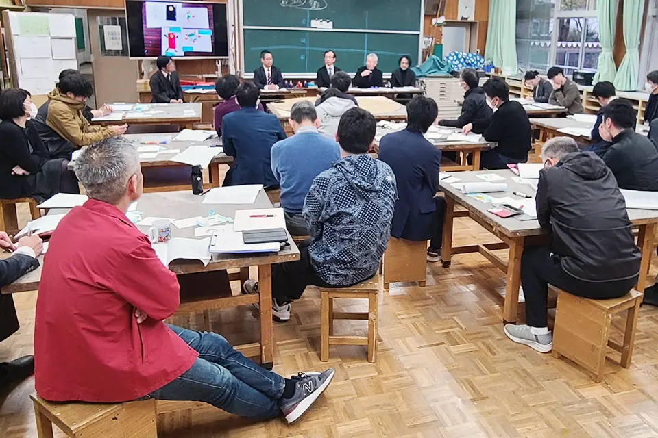 授業をする教師