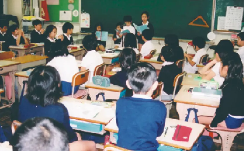 国語の授業風景