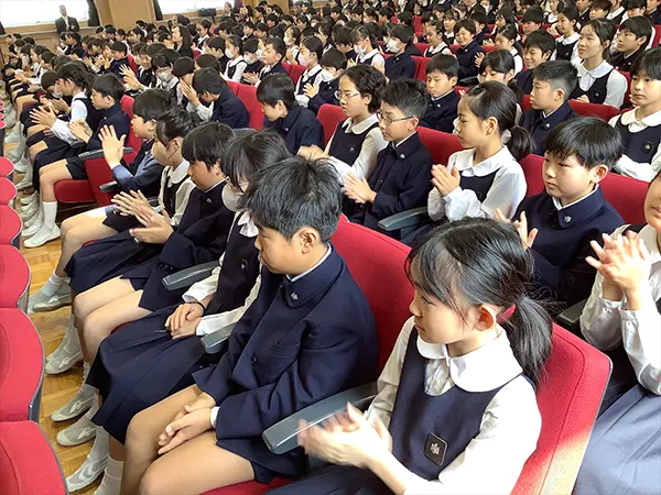 終業式風景