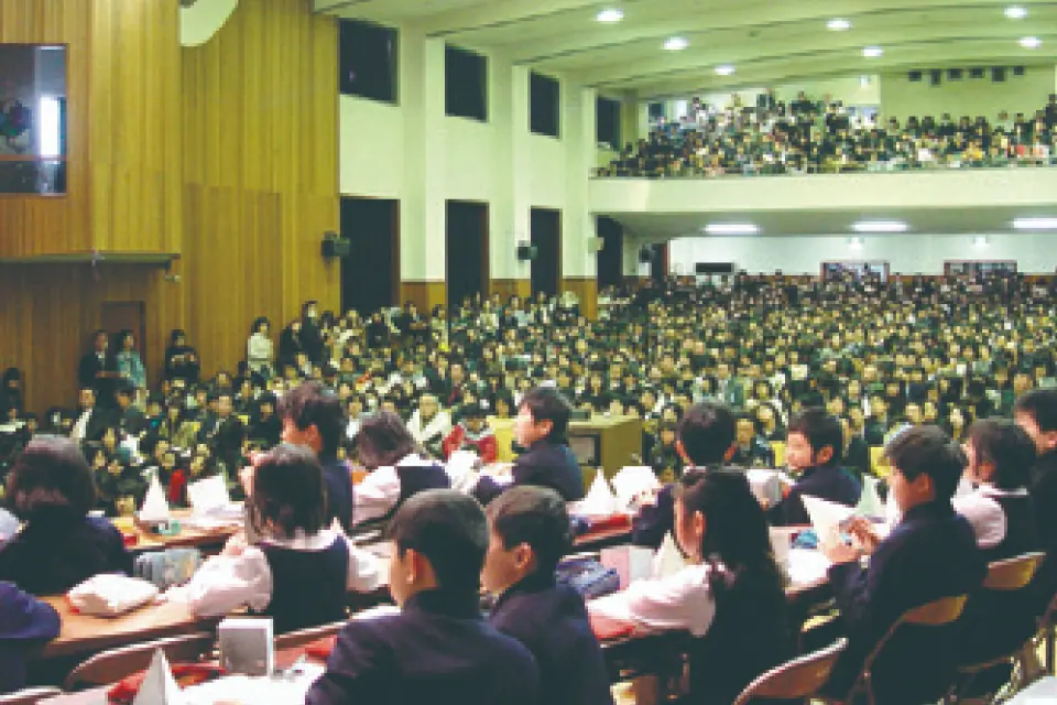 研究発表会会場